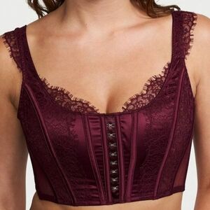 Victoria's Secret Drem Angel Corset Bra Top Size S